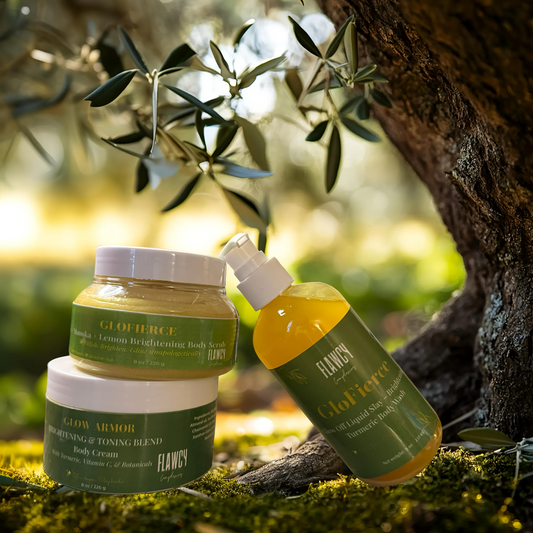 The Beauty Power Trio: How Turmeric, Kojic, and Vitamin C Transform Your Skin.