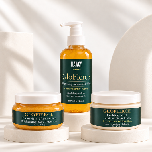 GloFierce 3-Piece Brightening Body Bundle
