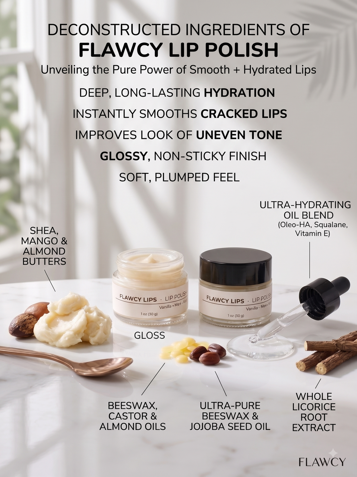 Flawcy Lip Polish | Hydrating Balm
