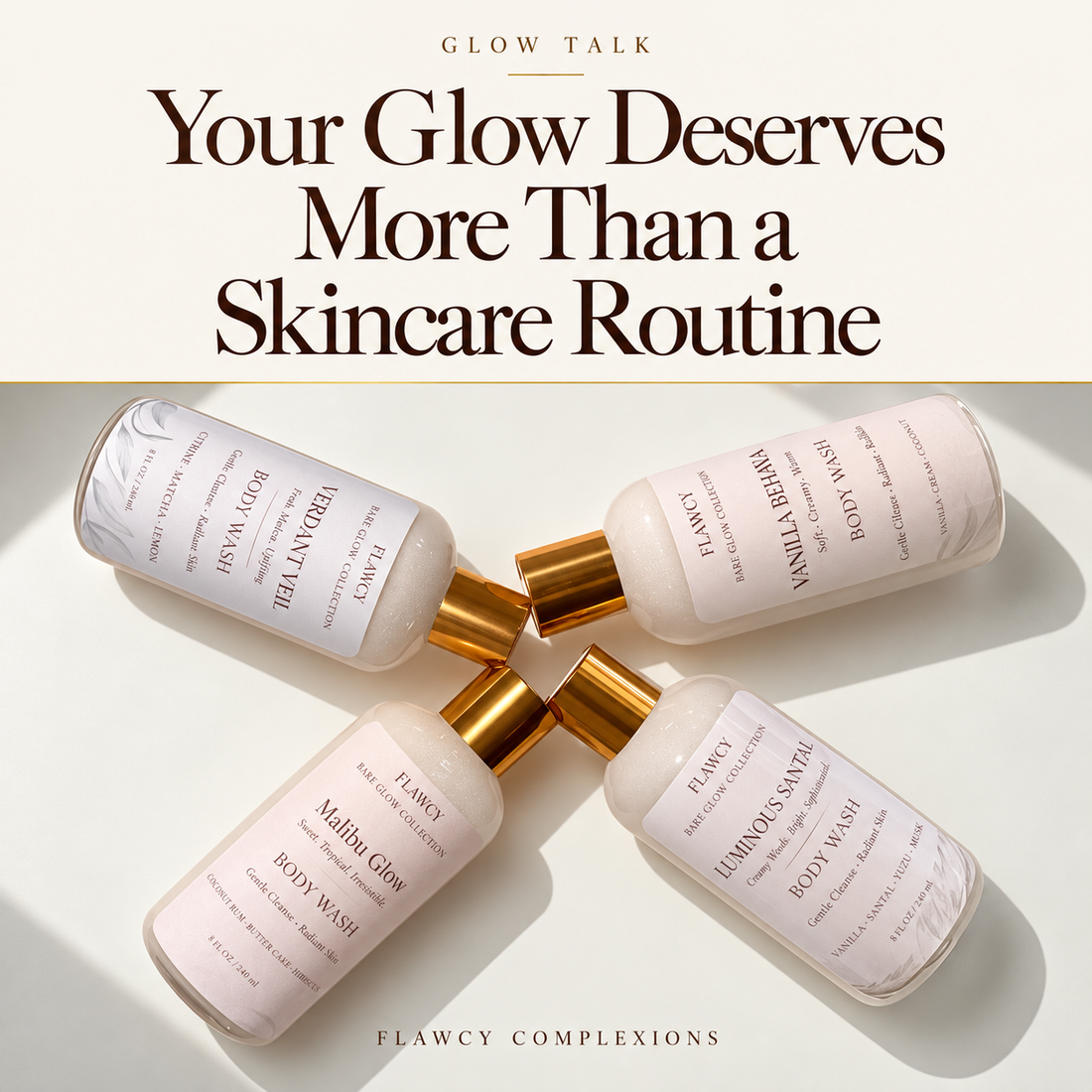 Your Glow Deserves More Than a Skincare Routine