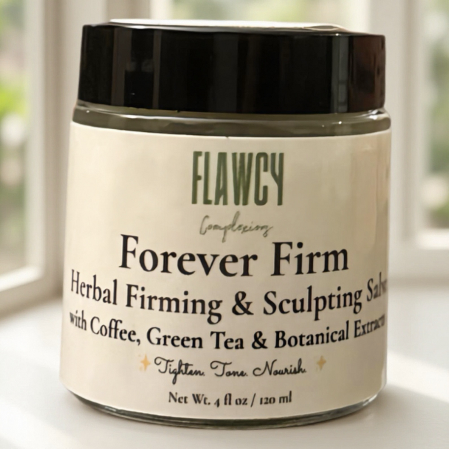 🌟 Forever Flawcy Skin Firming Body Salve – Botanical Sculpting Balm