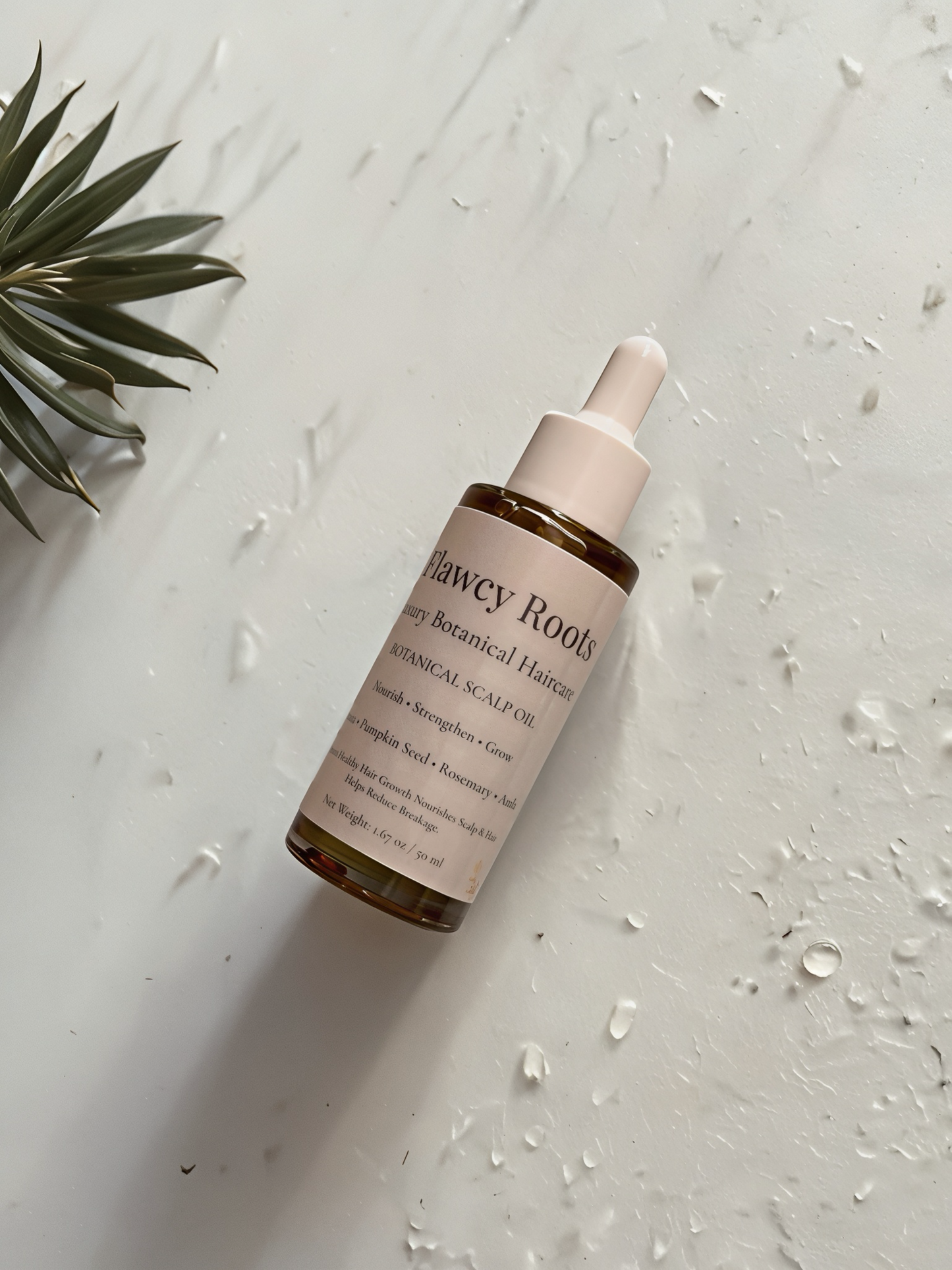 Flawcy Roots™ Luxury Botanical Scalp Growth Oil Nourish • Strengthen • Grow