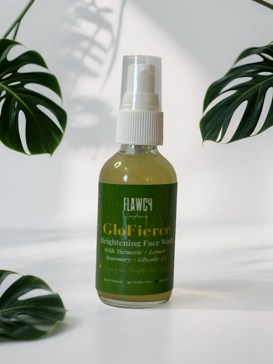 GLOFIERCE™ Brightening Face Wash – Turmeric, Lemon & Rosemary