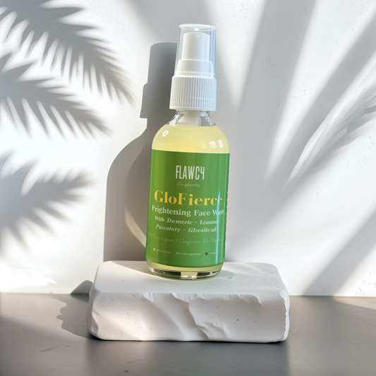GloFierce Brightening Face Wash – Gentle Exfoliating Cleanser