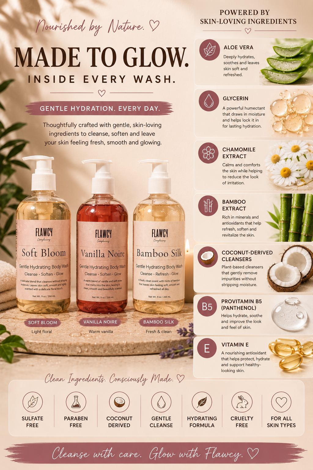 Gentle Hydrating Body Wash