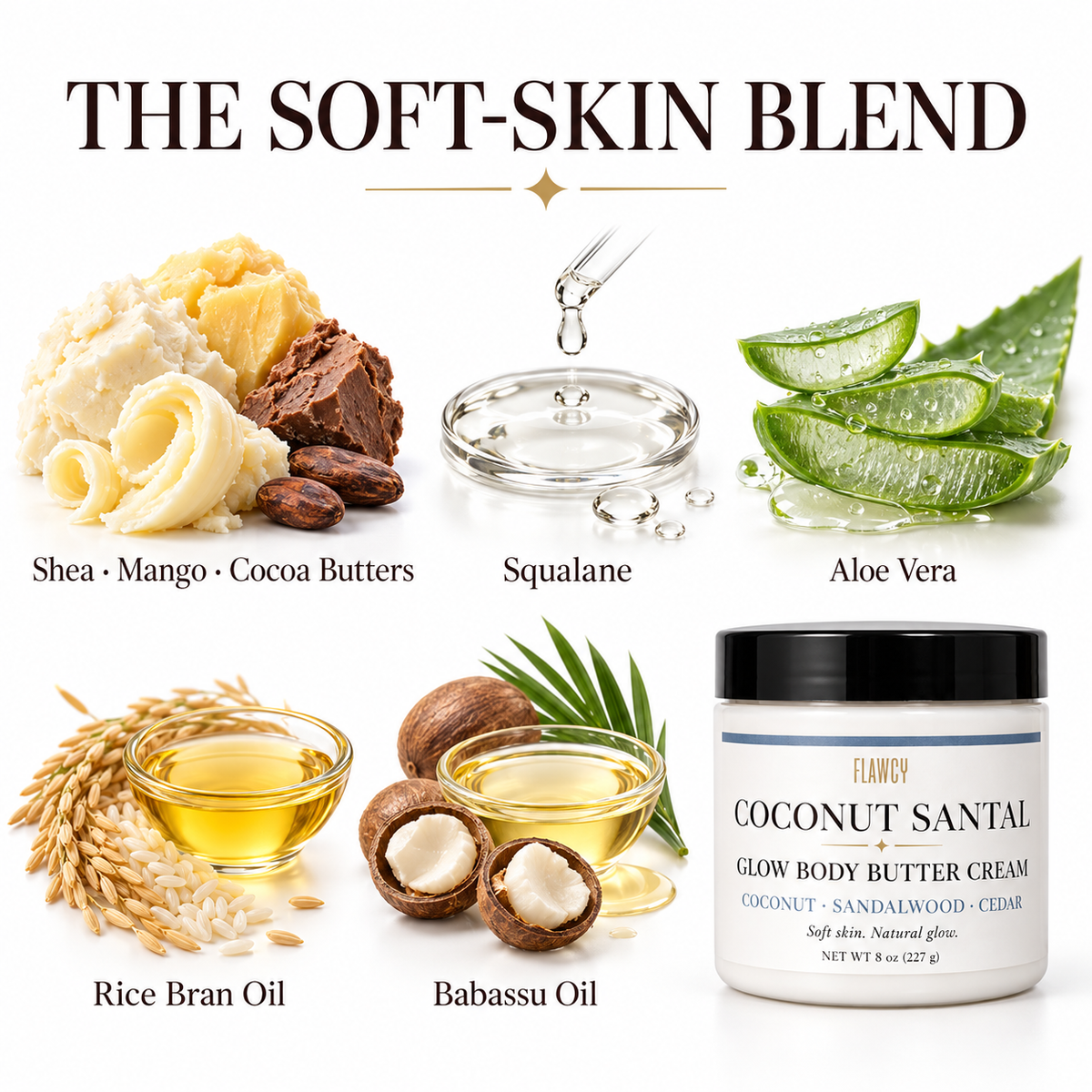 Bare Glow Body Butter Cream