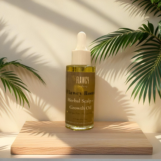Flawcy Roots™ – Nourishing Hair & Scalp Elixir