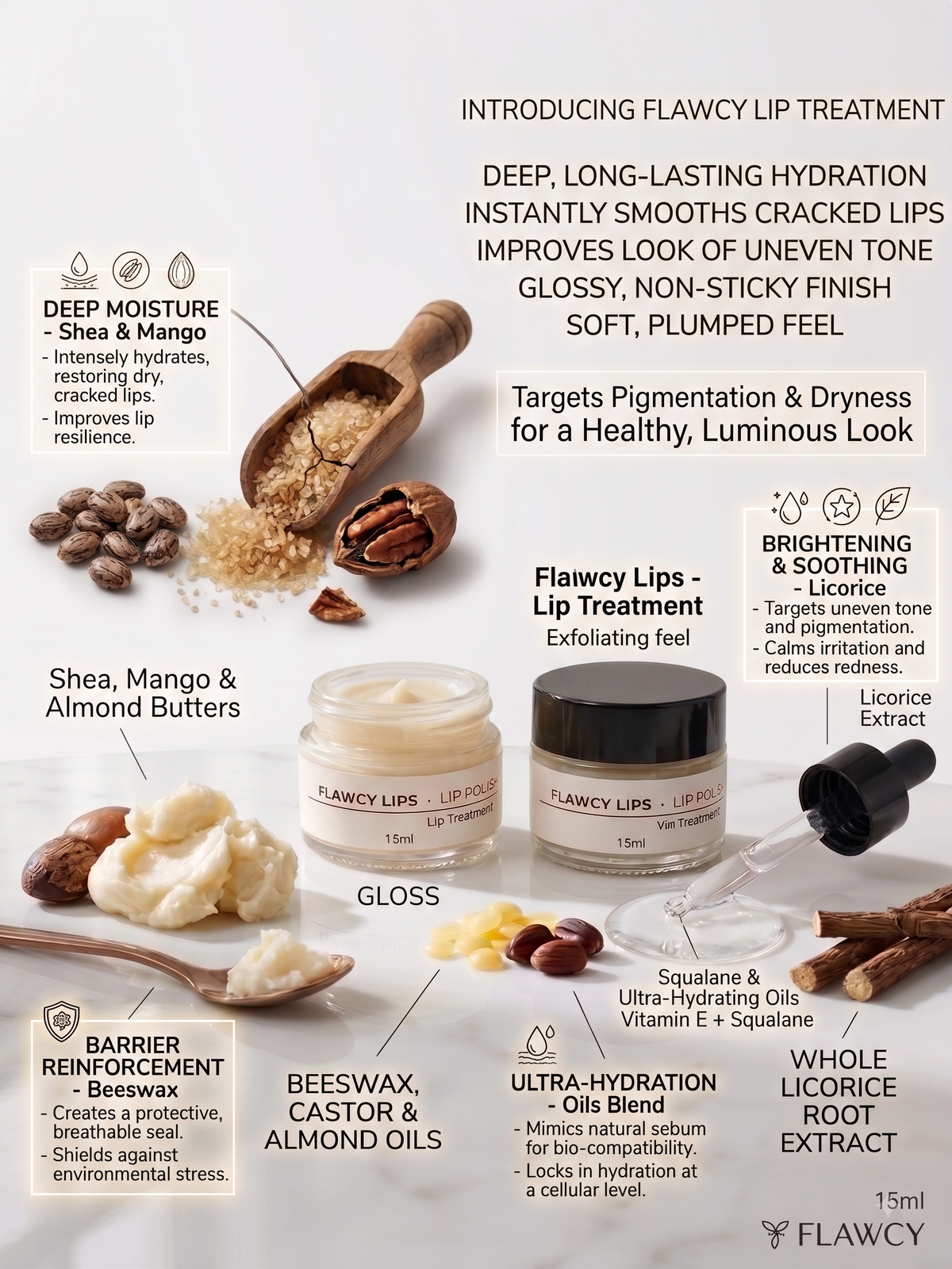 Flawcy Lip Polish | Hydrating Balm
