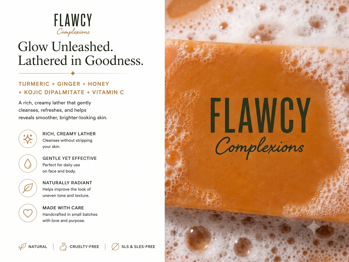 Glow Unleashed Bar| Brightening Cleansing Bar