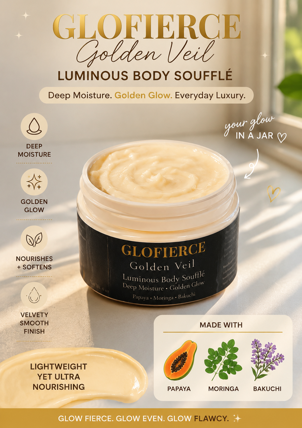 GLOFIERCE Luminous Body Soufflé