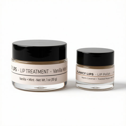 Flawcy Lip Duo – Smooth + Hydrate Set