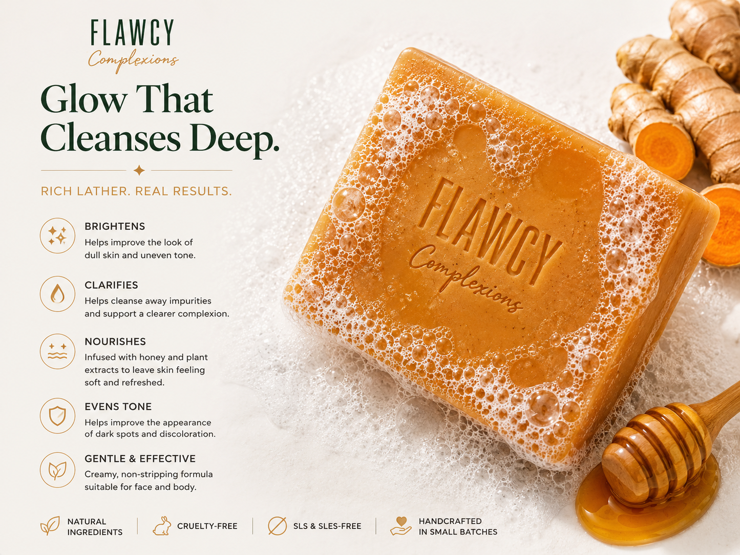 Glow Unleashed Bar Brightening Cleansing Bar