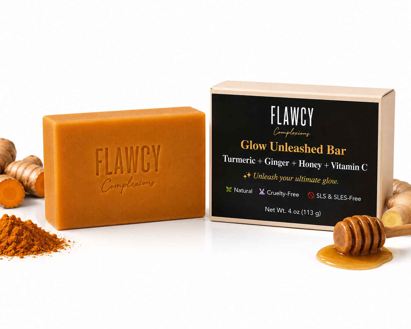 Glow Unleashed Bar Brightening Cleansing Bar