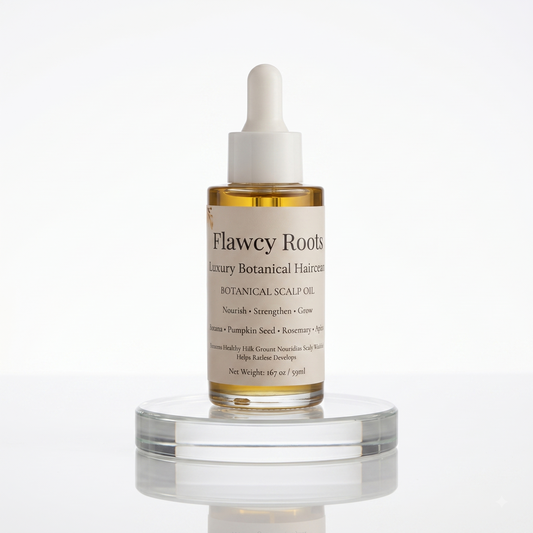 Botanical Hair & Scalp Oil + Hot Oil Treatment | Rosemary, Batana & Black Seed Oil