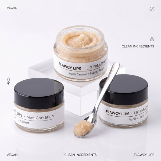 Flawcy Lip Treatment – Smooth + Renew Scrub