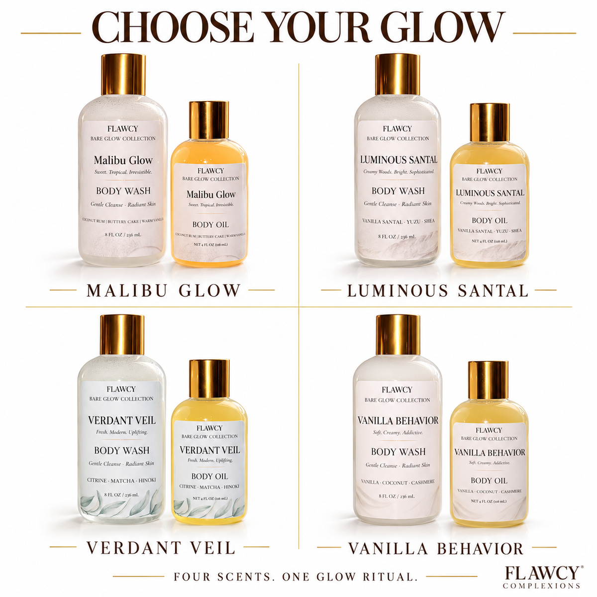 Bare Glow Body Duo