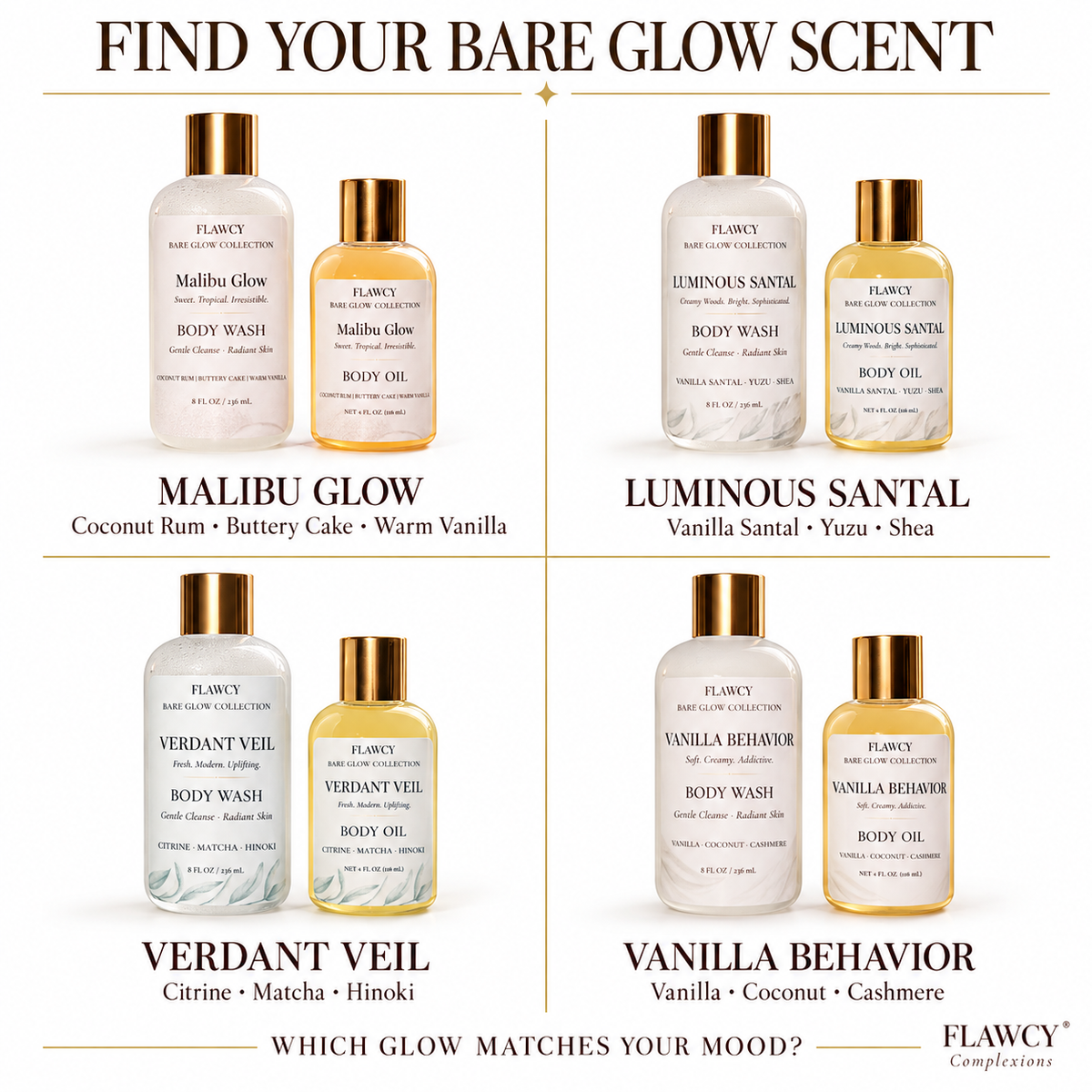 Bare Glow Body Duo
