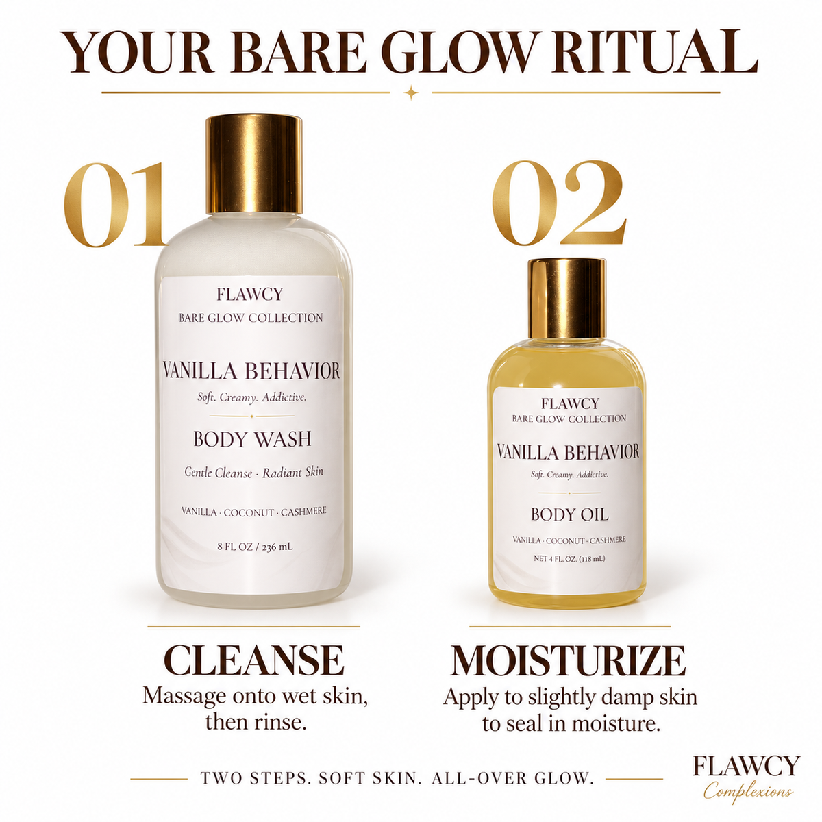 Bare Glow Body Duo