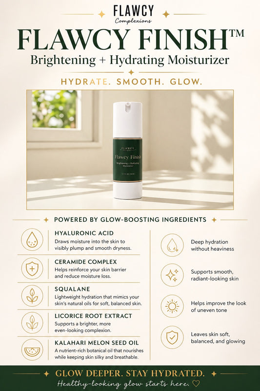 FLAWCY FINISH™ Brightening + Hydrating Moisturizer